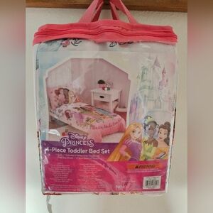 New Disney Princess Toddler Bed Set